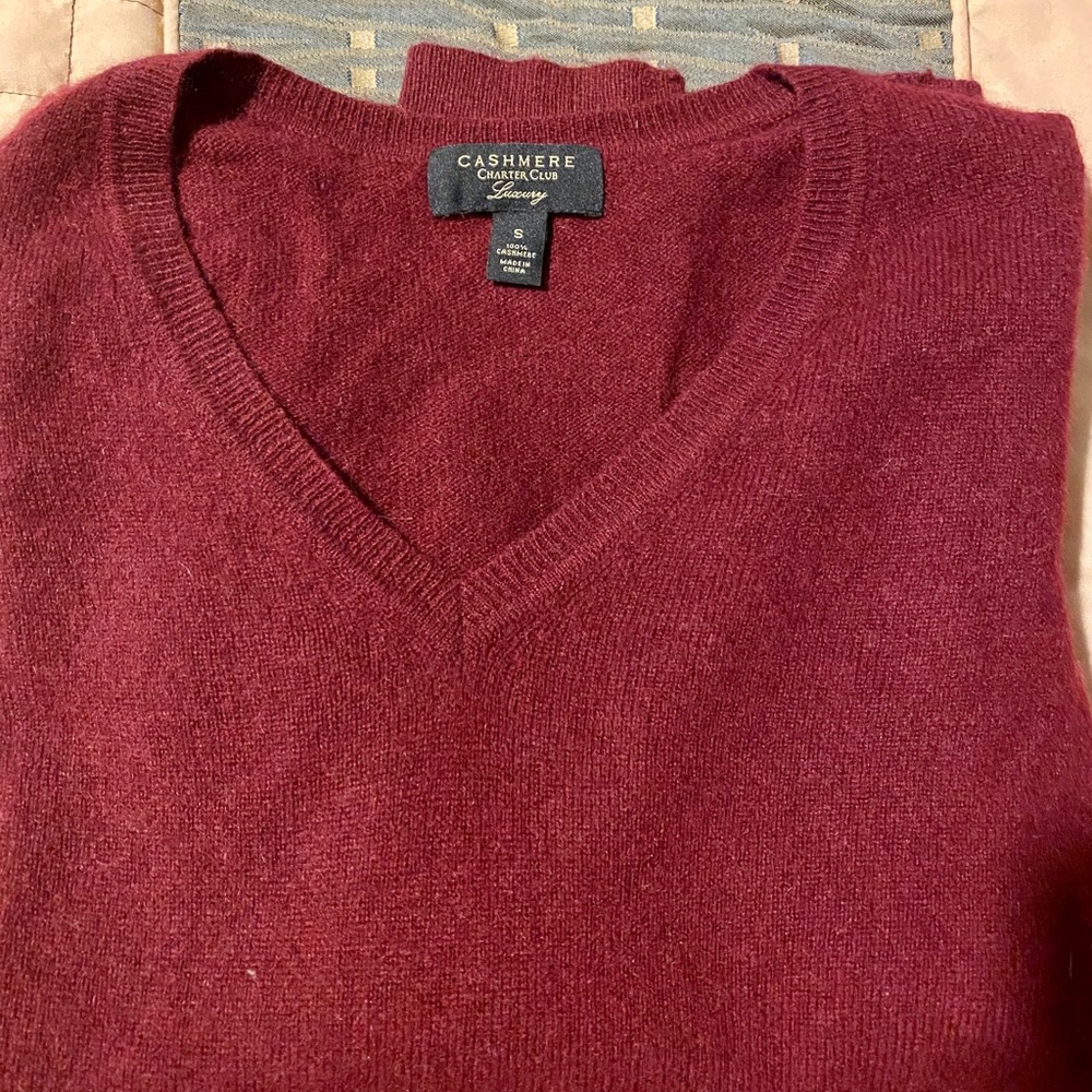 Charter club cashmere sweater